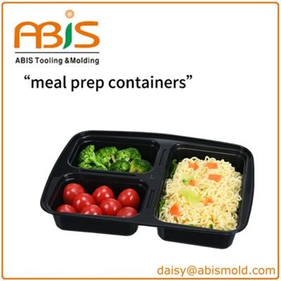 Eco friendly meal prep plastic disposable food containers
