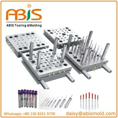 High Precision Medical PC ABS Disposable Sterilized Syringe Mould